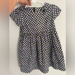 Gymboree navy multi colored dress.